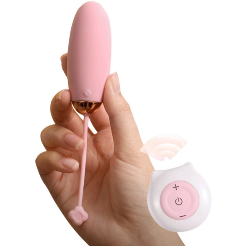ARMONY - KITTY FUN EIERVIBRATOR AFSTANDSBEDIENING 10 VIBRATIES ROZE