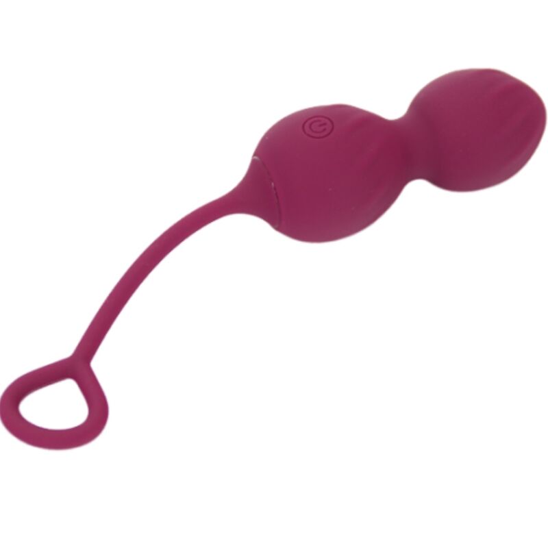 ARMONY - BLOSSOMS HALTÈRE VAGINAL VIBRATION TÉLÉCOMMANDE 10 VIBRATIONS ROUGE FONCÉ