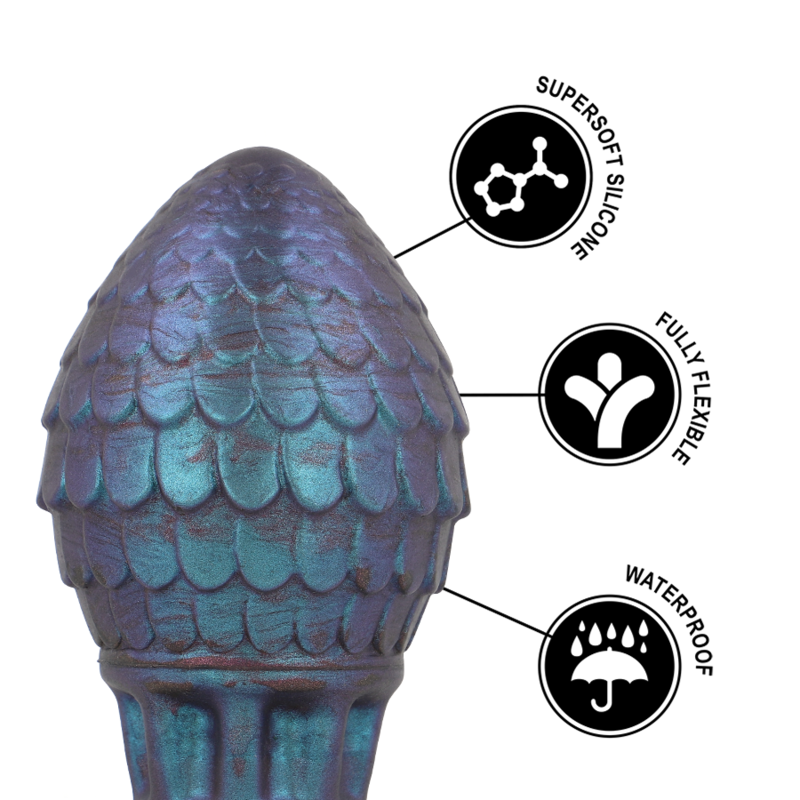 EPIC - VRAKOS DRAGON EGG ANAL PLUG MAAT L