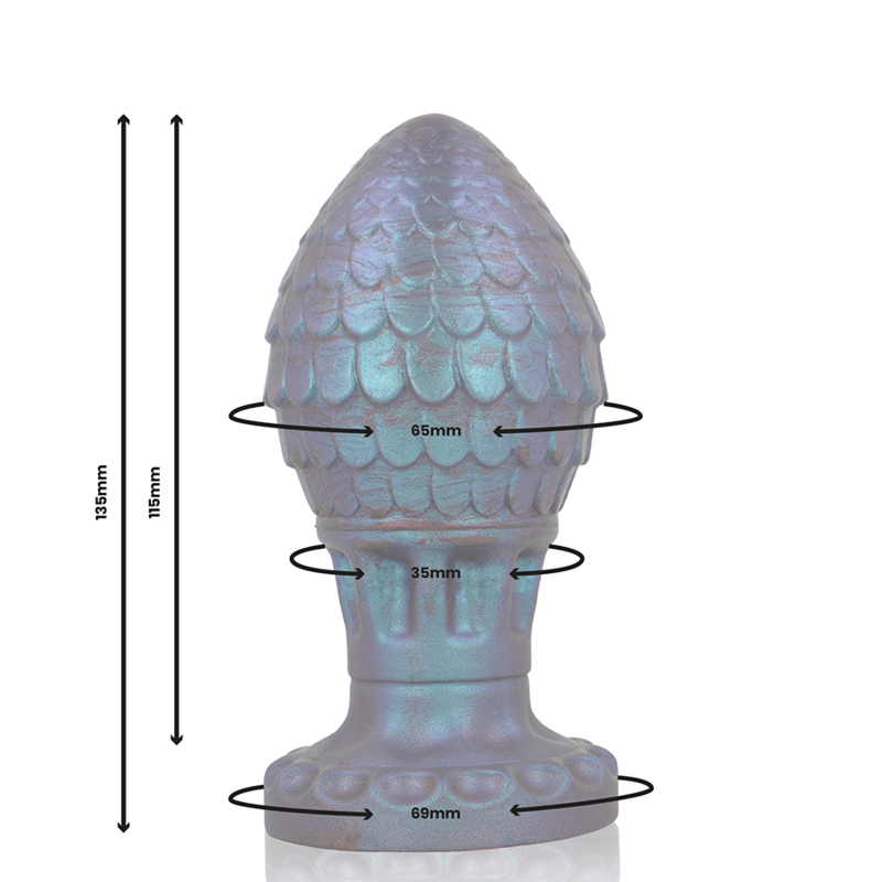 EPIC - VRAKOS DRAGON EGG ANAL PLUG MAAT L