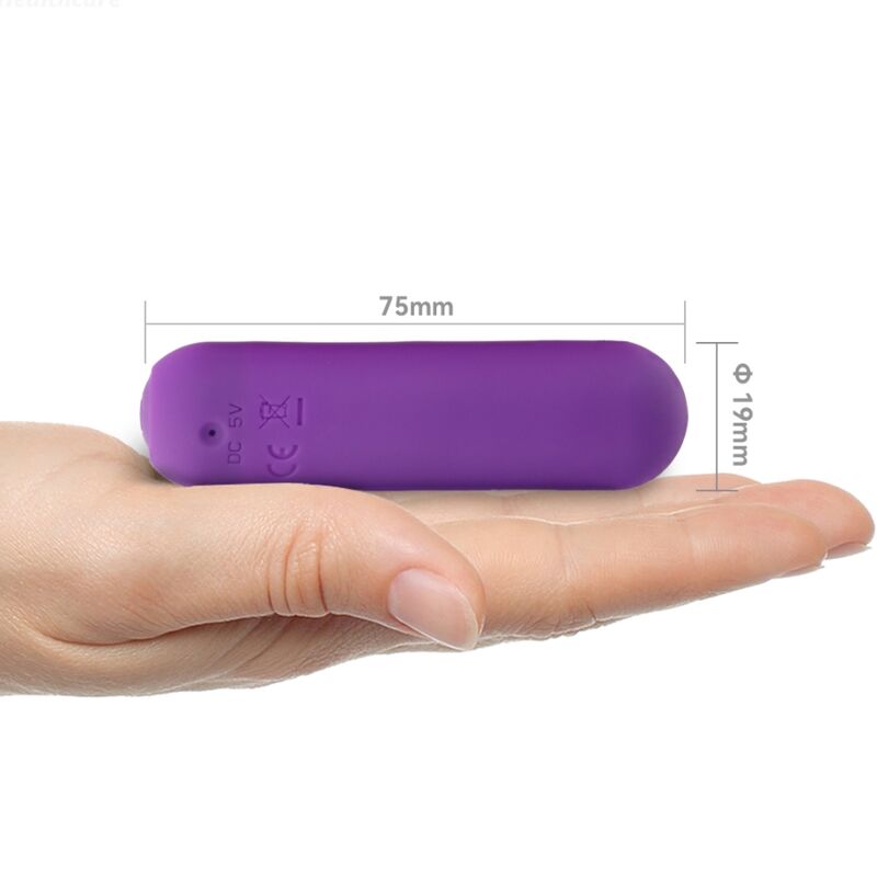 ARMONY - SPLASH HAHA VIBRATOR BULLET SILICONEN 10 VIBRATIES 75 X 19 CM PAARS