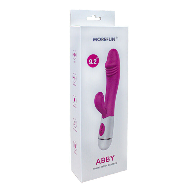 ARMONY - ABBY VIBRATEUR &amp; STIMULATEUR 16 VITESSES ROSE