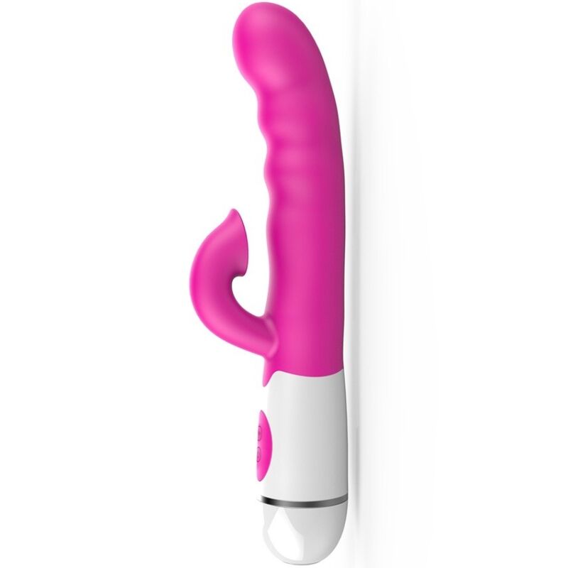 ARMONY - AMIR MULTIFUNCTIONELE VIBRATOR MET STIMULERENDE TONG 16 SNELHEDEN ROZE