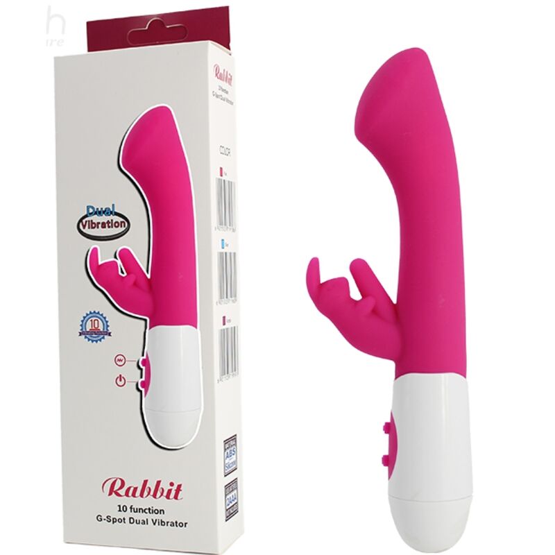 ARMONY - KONIJN VIBRATOR &amp; STIMULATOR G-SPOT 10 SNELHEDEN ROZE