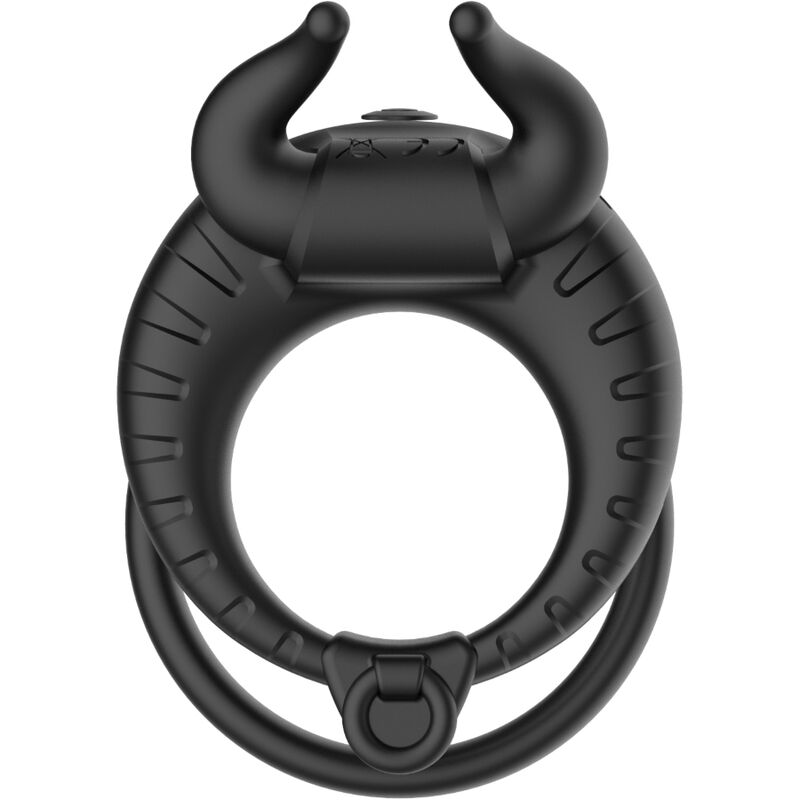 ARMONY - BULL'S PASSION RING VIBRATOR 10 SNELHEDEN ZWART