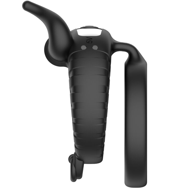 ARMONY - BULL'S PASSION RING VIBRATOR 10 SNELHEDEN ZWART