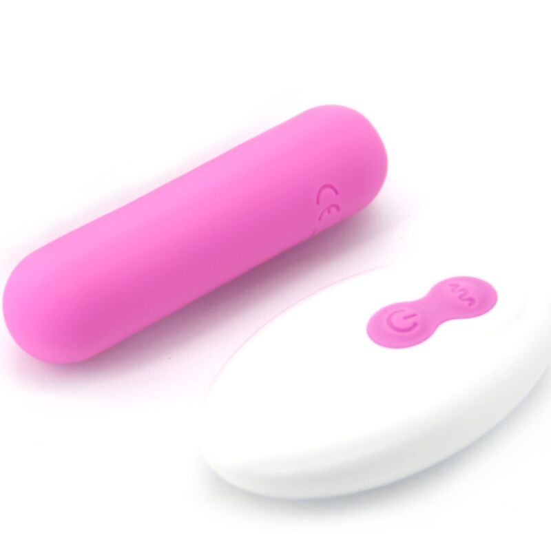 ARMONY - SPLASH JOLINE VIBRATEUR BULLET SILICONE TÉLÉCOMMANDE 10 VIBRATIONS 65 X 15 CM ROSE