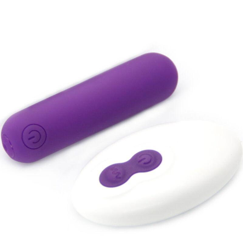 ARMONY - SPLASH JOLINE VIBRATEUR BULLET SILICONE TÉLÉCOMMANDE 10 VIBRATIONS 6,5 X 1,5 CM VIOLET