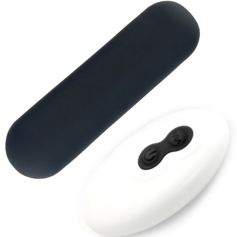 ARMONY - SPLASH JOIE VIBRATOR BULLET SILICONEN AFSTANDSBEDIENING 10 VIBRATIES 75 X 19 CM ZWART