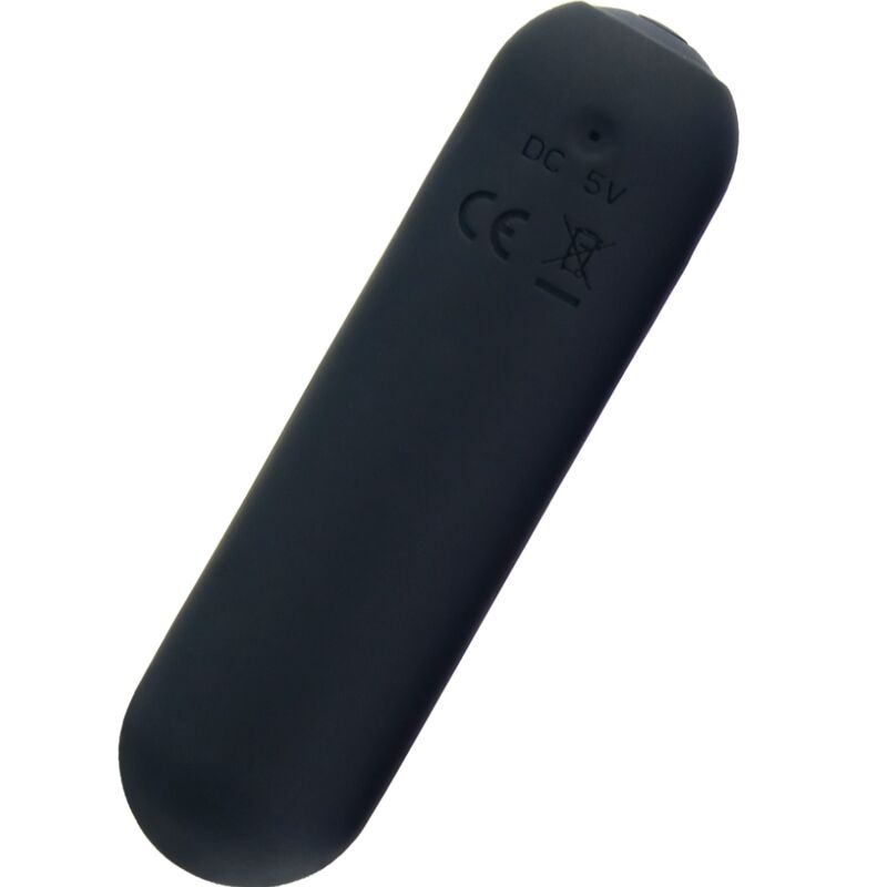 ARMONY - SPLASH JOIE VIBRATOR BULLET SILICONEN AFSTANDSBEDIENING 10 VIBRATIES 75 X 19 CM ZWART
