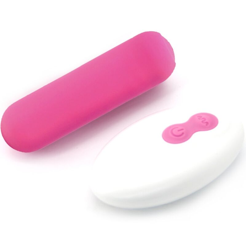 ARMONY - SPLASH JOIE VIBRATOR BULLET SILICONEN AFSTANDSBEDIENING 10 VIBRATIES 75 X 19 CM ROZE