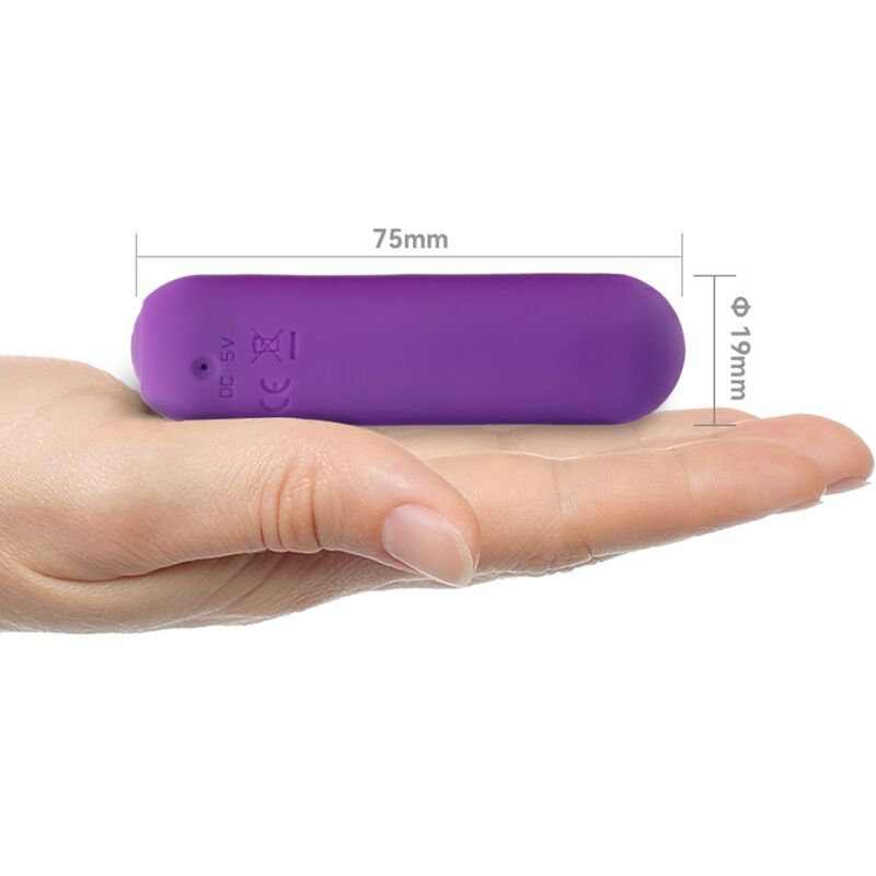 ARMONY - SPLASH JOIE VIBRATOR BULLET SILICONEN AFSTANDSBEDIENING 10 VIBRATIES 75 X 19 CM PAARS