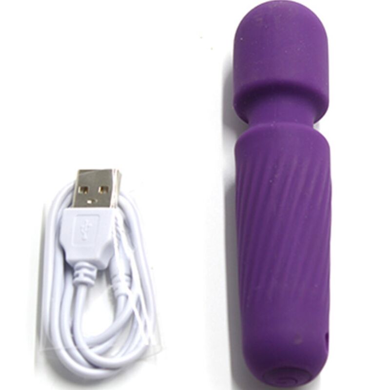 ARMONY - VOTRE MASSEUR &amp; VIBRATEUR MAGIQUE RECHARGEABLE 10 VIBRATIONS VIOLET