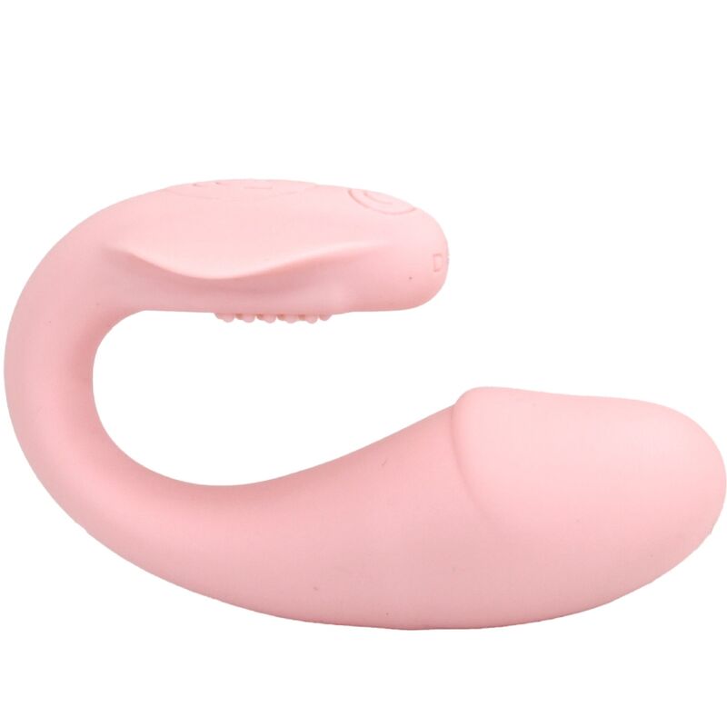 ARMONY - FRESHFUN CICI VIBRATEUR STAP-ON TÉLÉCOMMANDE ET APPLICATION 10 VIBRATIONS ROSE