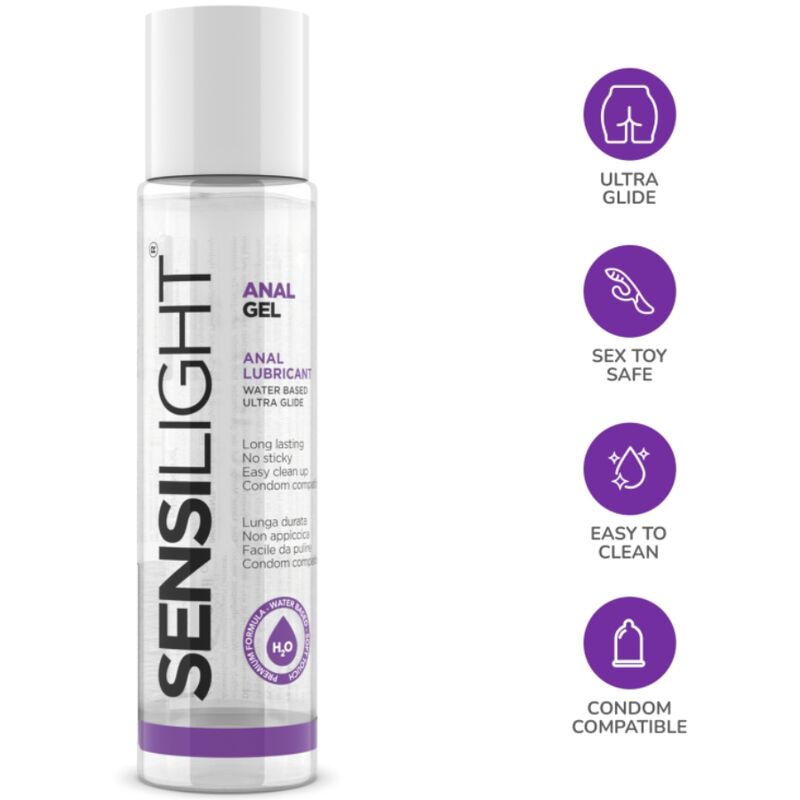 INTIMATELINE - SENSILIGHT GLIJDENDE ANALE GEL 60 ML