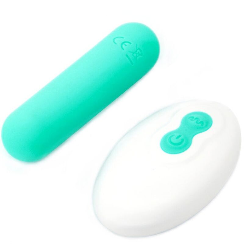 ARMONY - SPLASH JOLINE VIBRATEUR BULLET SILICONE TÉLÉCOMMANDE 10 VIBRATIONS 65 X 15 CM VERT