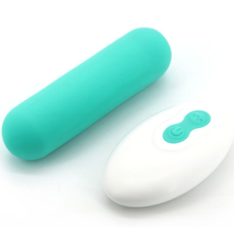 ARMONY - SPLASH JOIE VIBRATOR BULLET SILICONEN AFSTANDSBEDIENING 10 VIBRATIES 75 X 19 CM GROEN
