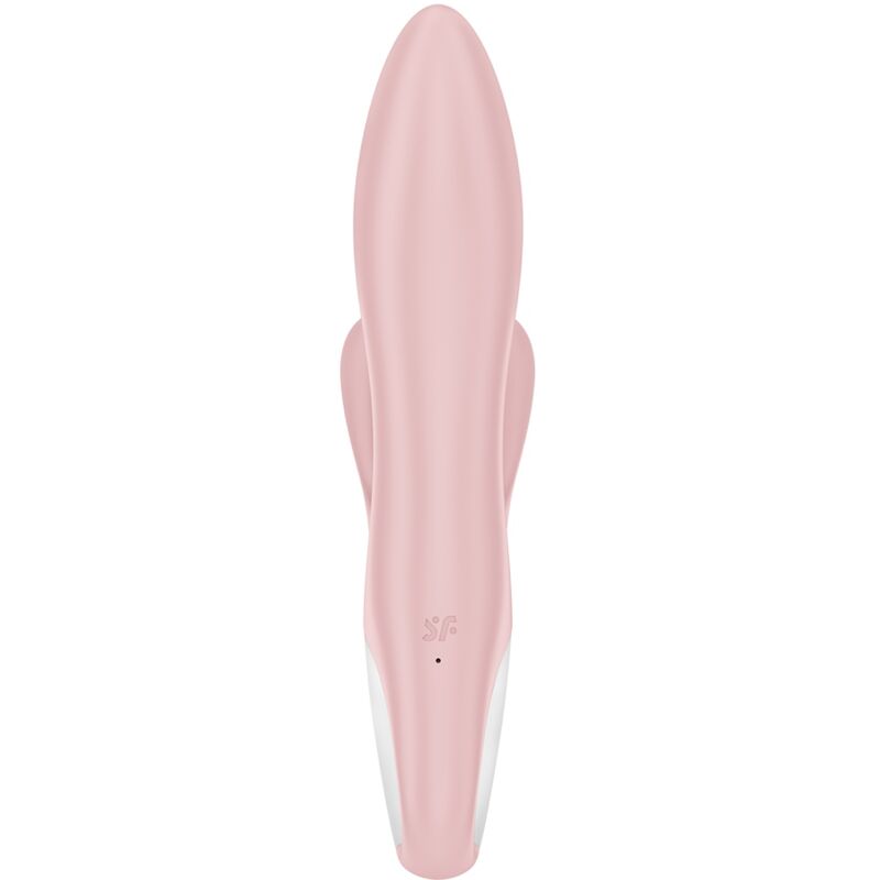 SATISFYER - LUCHTPOMP BUNNY 3 OPBLAASBARE KONIJN VIBRATOR ROZE