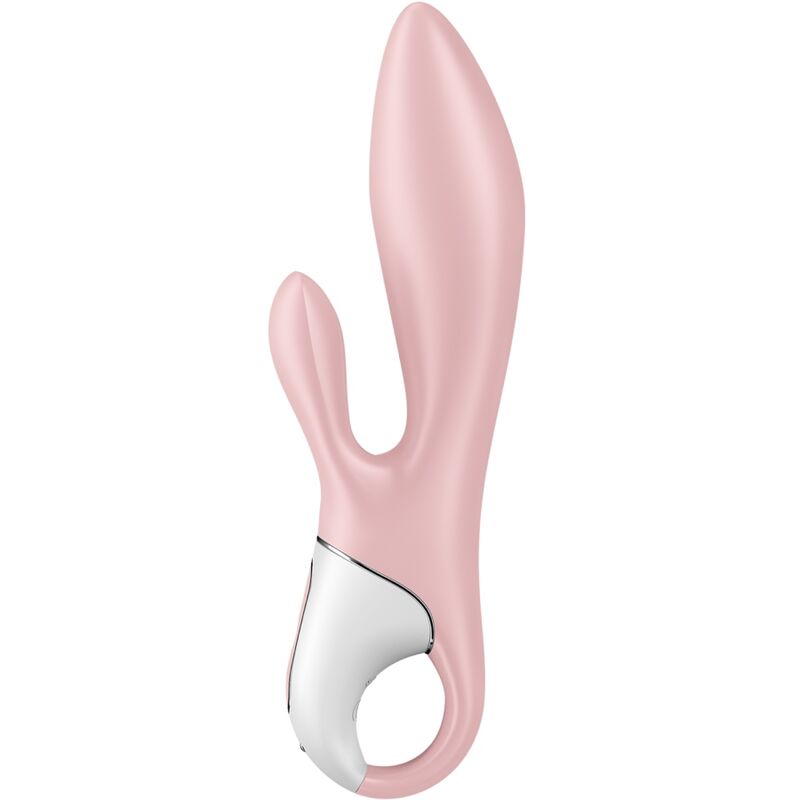 SATISFYER - LUCHTPOMP BUNNY 3 OPBLAASBARE KONIJN VIBRATOR ROZE