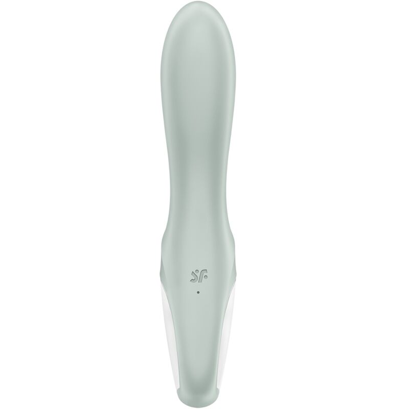 SATISFYER - AIR PUMP BOOTY 3 VIBRATEUR ANAL GONFLABLE GRIS VERT