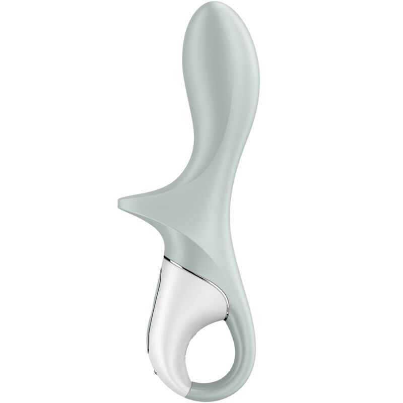 SATISFYER - LUCHTPOMP BOOTY 3 OPBLAASBARE ANALVIBRATOR GRIJS GROEN