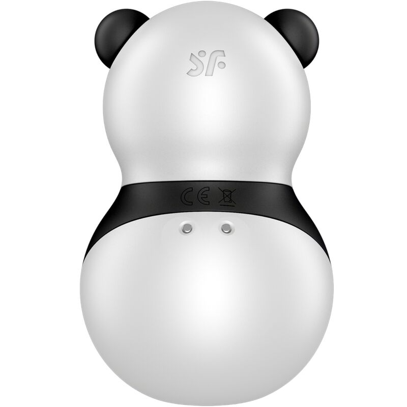 SATISFYER - STIMULATEUR ET VIBRATEUR POCKET PANDA NOIR BLANC