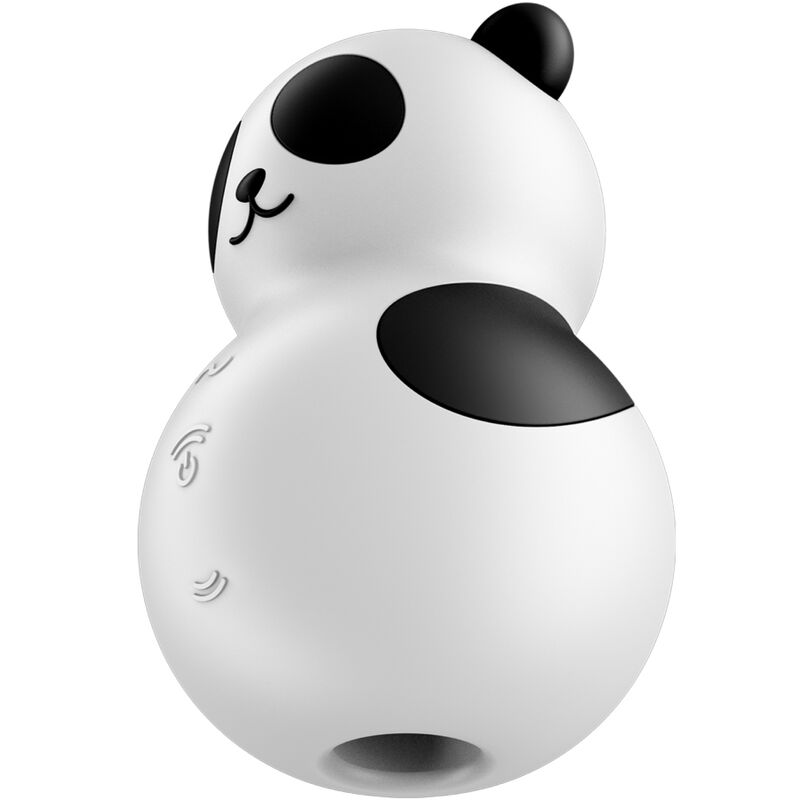 SATISFYER - STIMULATEUR ET VIBRATEUR POCKET PANDA NOIR BLANC