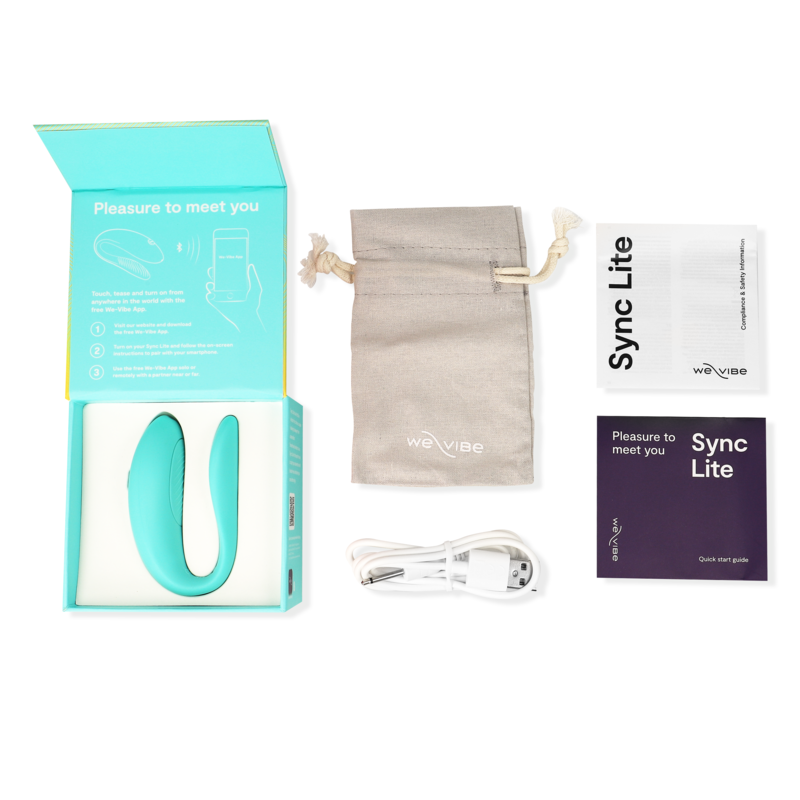 WE-VIBE - STIMULATEUR CLITORISÉ SYNC LITE TURQUOISE