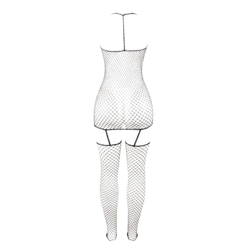 SUBBLIME - 951955 GLANZENDE MESH BODYSTOCKING ONE SIZE
