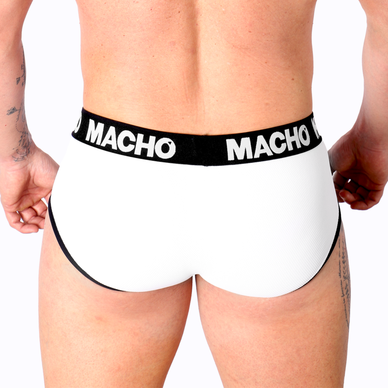 MACHO - MS30BL PANTY WHITE XL
