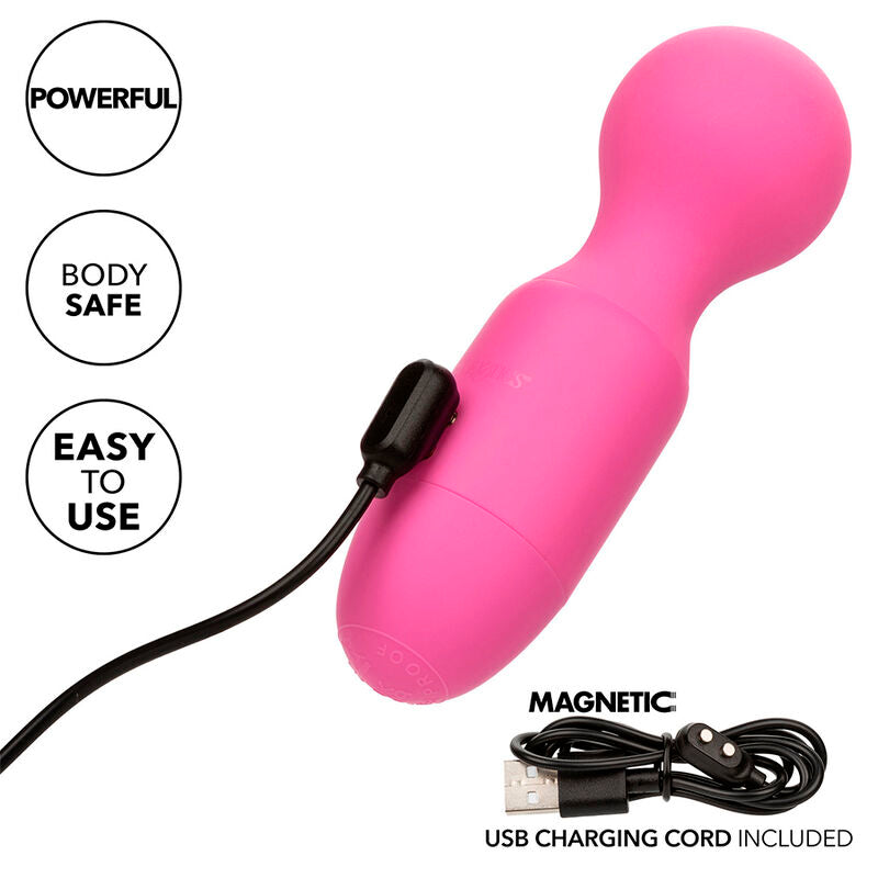 CALEXOTICS - PREMIER MASSEUR RECHARGEABLE 10 VIBRATIONS ROSE
