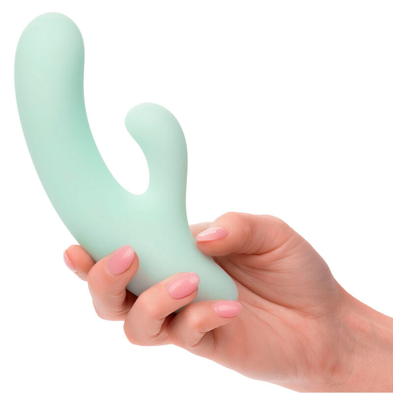 CALEXOTICS - PACIFICA FIJI VIBRATOR &amp; ESTIMULATOR G-SPOT 10 VIBRATIES AQUA