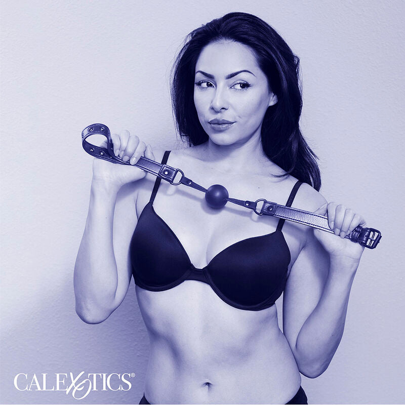 CALEXOTICS - NACHTELIJKE BALL GAG SILICONE ZWART