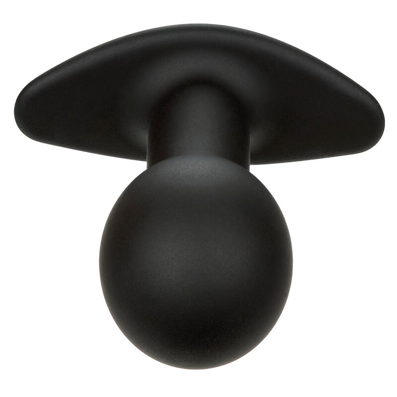 CALEXOTICS - PLUG ANAL ROCK BOTTOM 10 VIBRATIONS SILICONE NOIR