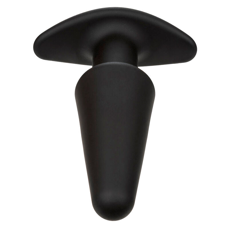 CALEXOTICS - PLUG ANAL CONIQUE ROCK BOTTOM 10 VIBRATIONS SILICONE NOIR