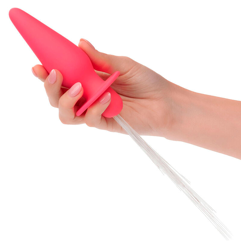 CALEXOTICS - SOUTHERN LIGHTS LIGHT UP ILLUMINATING ANAL PLUG 10 VIBRATIONS SILICONE PINK