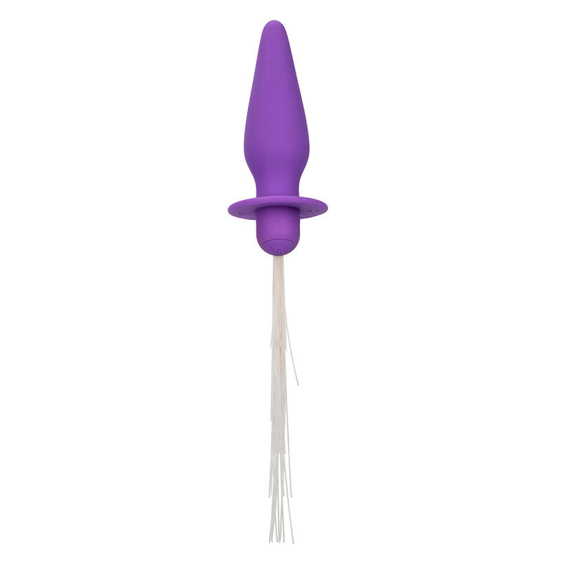 CALEXOTICS - SOUTHERN LIGHTS LIGHT UP GLOW ANAL PLUG 10 VIBRATIONS SILICONE PURPLE