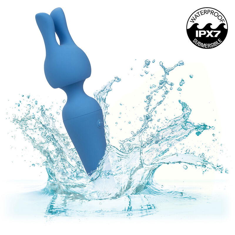 CALEXOTICS - COUTURE KIT VIBRATOR WAND 10 VIBRATIES BLAUW