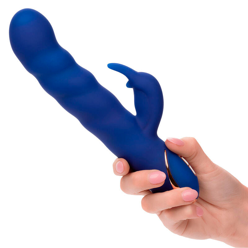 CALEXOTICS - JACK RABBIT VIBRATOR WAVE MOTION BLAUW