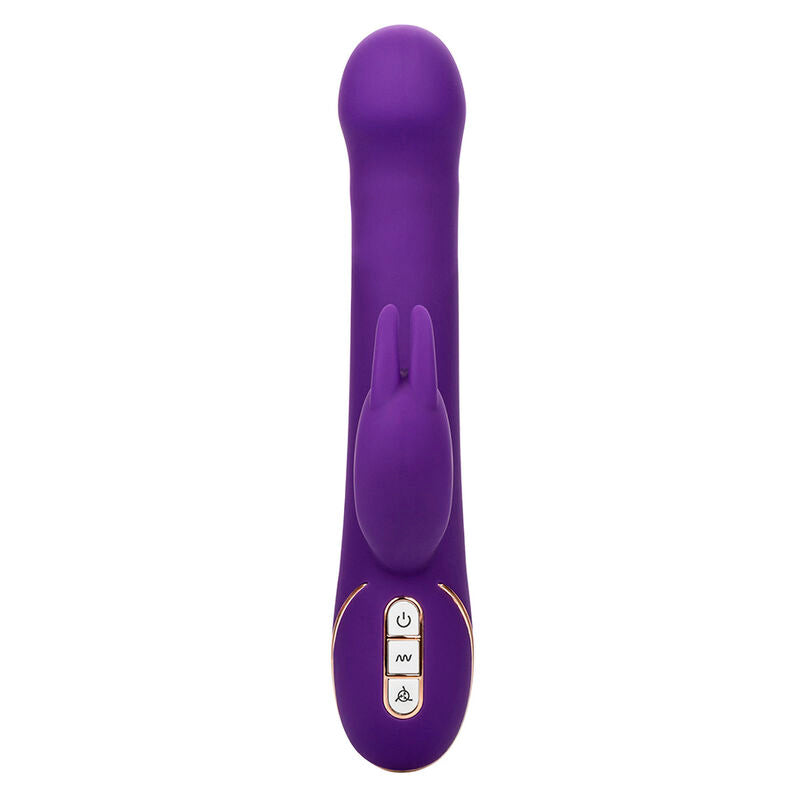 CALEXOTICS - JACK RABBIT VIBRATOR EN STIMULATOR 7 VIBRATIENIVEAUS EN STIMULERENDE GOLVEN BLAUW