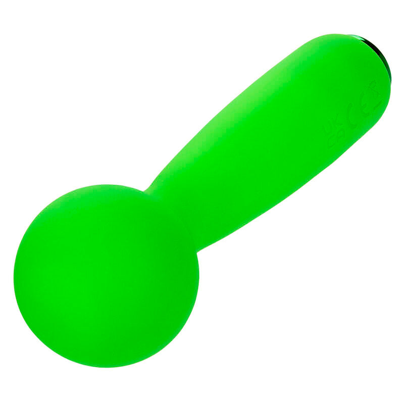 CALEXOTICS - NEON VIBES DE BUBBLY VIBE MINI MASSAGER 10 VIBRATIES GROEN