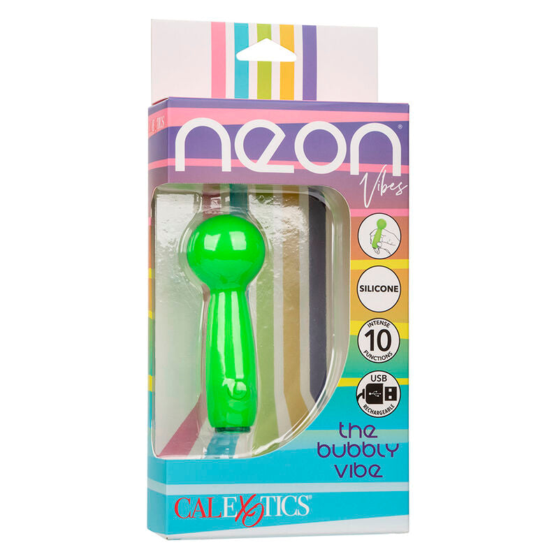 CALEXOTICS - NEON VIBES LE MINI MASSEUR BUBBLY VIBE 10 VIBRATIONS VERT