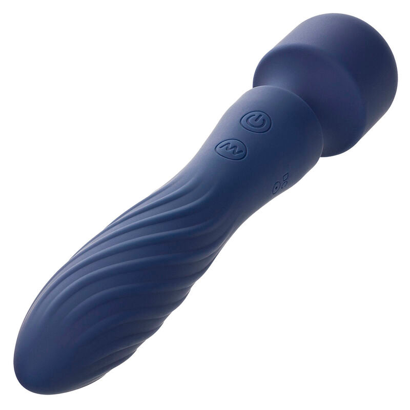 CALEXOTICS - CHARISMA MYSTIQUE MASSAGER DOUBLE MOTOR 12 FUNCTIONS 20.5 CM X 4.5 CM PURPLE