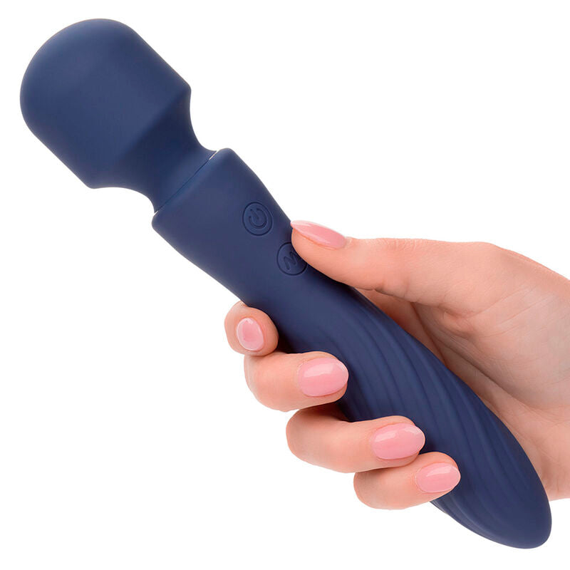 CALEXOTICS - CHARISMA MYSTIQUE MASSAGER DUBBELE MOTOR 12 FUNCTIES 20,5 CM X 4,5 CM PAARS