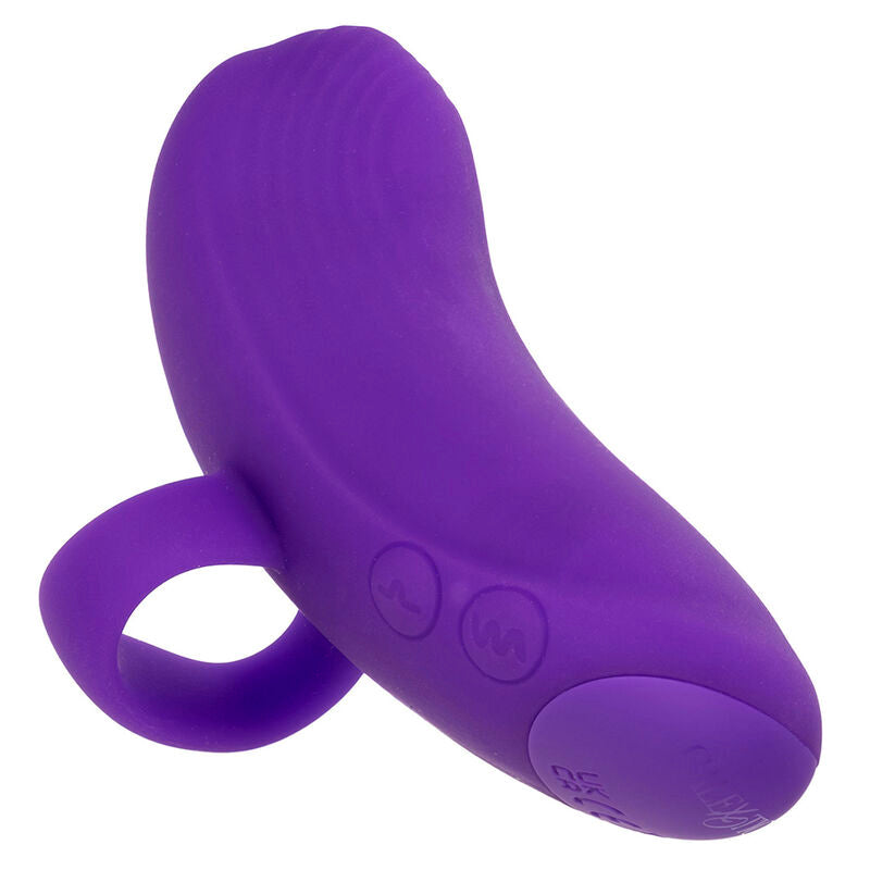 CALEXOTICS - ENVY MASSEUR POUR LES MAINS AVEC BILLE ROULANTE, 7 VIBRATIONS, VIOLET