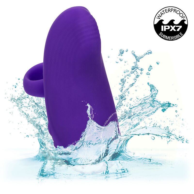 CALEXOTICS - ENVY MASSEUR POUR LES MAINS AVEC BILLE ROULANTE, 7 VIBRATIONS, VIOLET