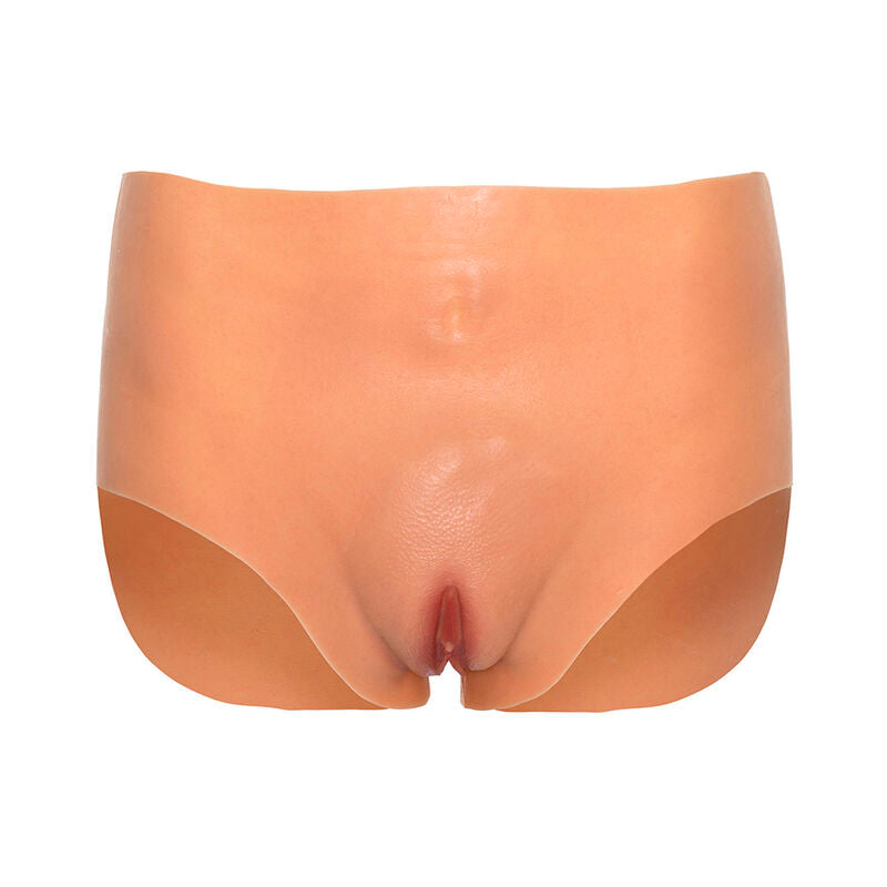 VERBORGEN VERLANGEN - ALTER EGO HOOG GEWAISTEERDE OPEN VAGINA PANTY, VLEES