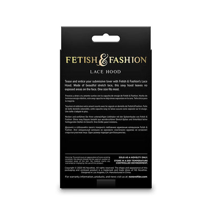 NS NOVELTIES - FETISH & FASHION SPITZENMASKE WEISS