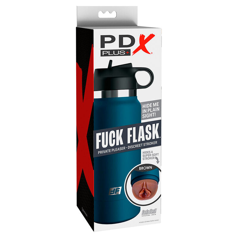 PDX PLUS - FUCK FLASK VAGINE STROKER DISCRET BRAUN MODÈLE 1