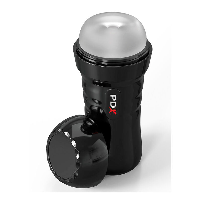 PDX EXTREME - MASTURBATEUR AUTOLUBRIFIANT SLIDE &amp; GLIDE TRANSPARENT